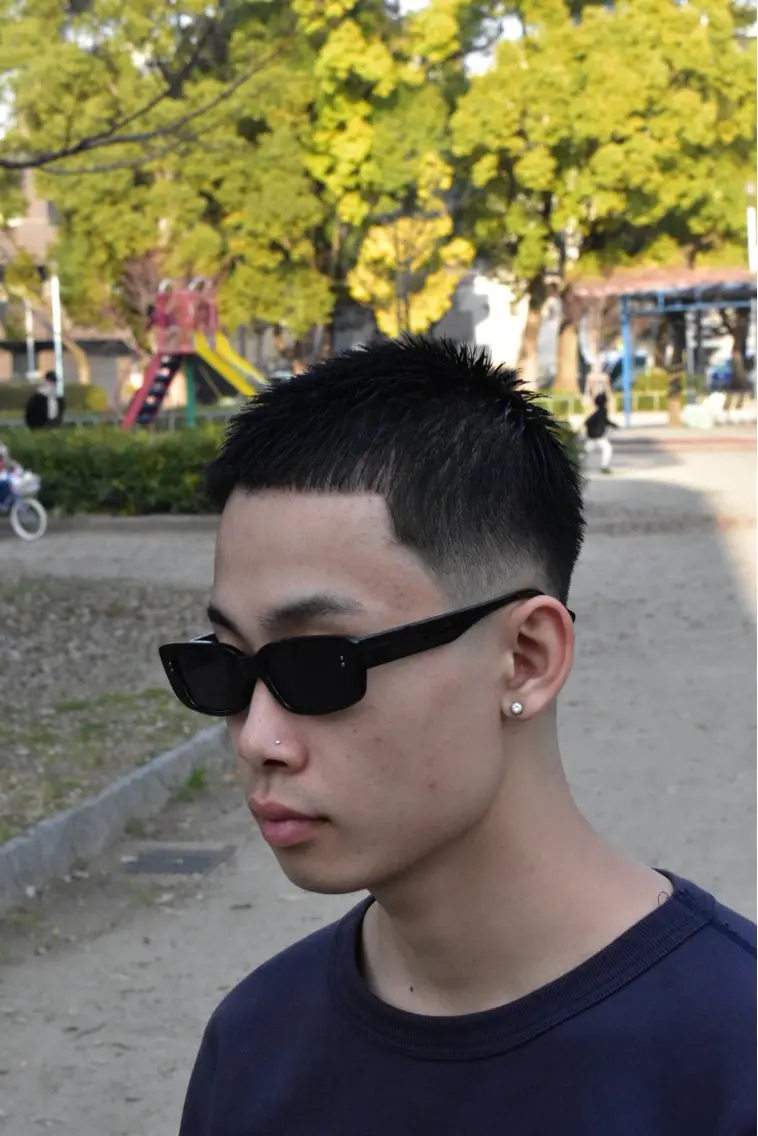 ショート カット 大田 駿のヘアスタイル