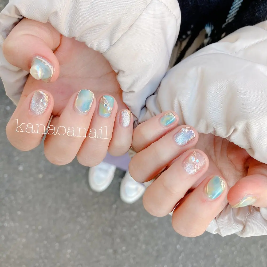 ネイル 地爪育成💅 kanaoanailのネイルデザイン