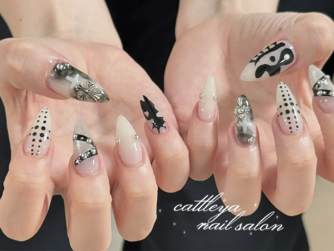 ネイル ハンドネイル ˖⊹Cattleya 吉祥寺♡˖ ⊹のネイルデザイン