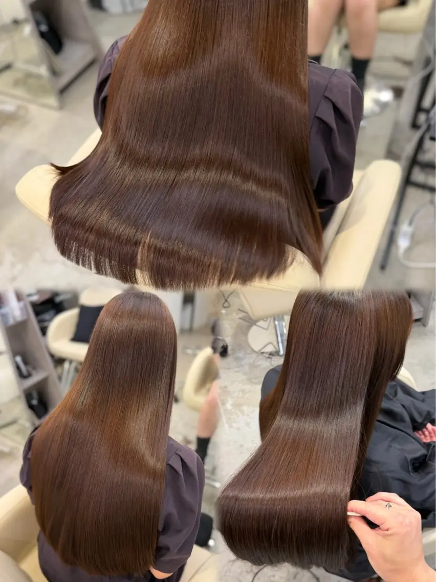 ロング 阿部 迅のヘアスタイル