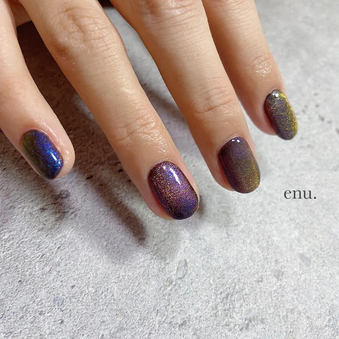 ネイル ハンドネイル enu. nanakoのネイルデザイン