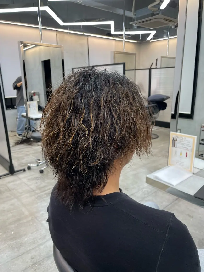 メンズ カット パーマ メンズ指名多数 ✂︎松本明日翔のヘアスタイル
