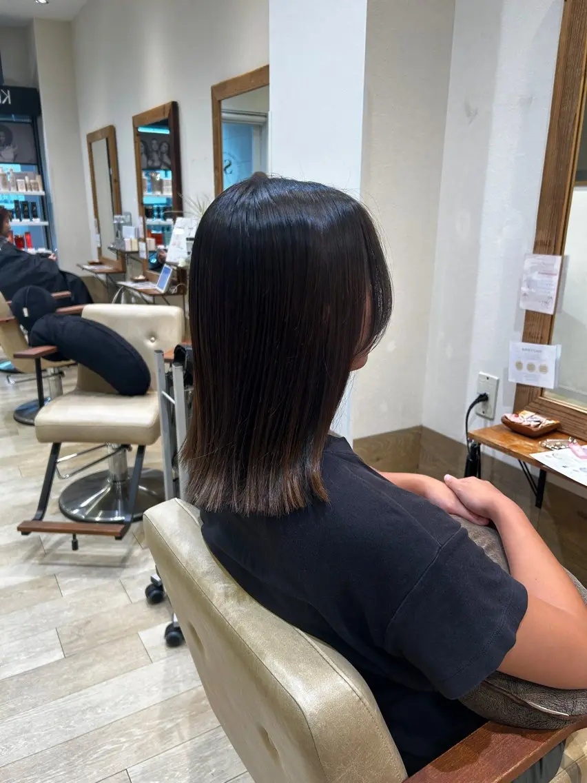 カラー 韓国ヘア🇰🇷 艶髪🫧✨咲弥のヘアスタイル