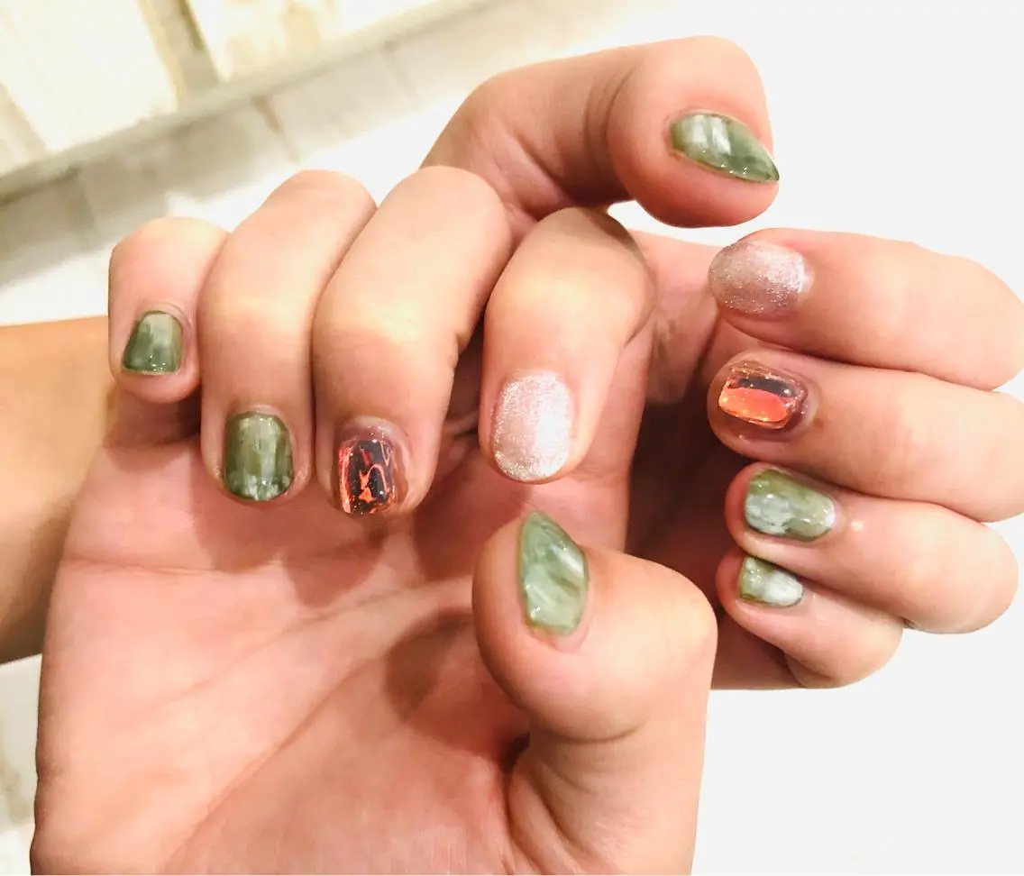 ネイル ニュアンスネイル H3 hitoのネイルデザイン