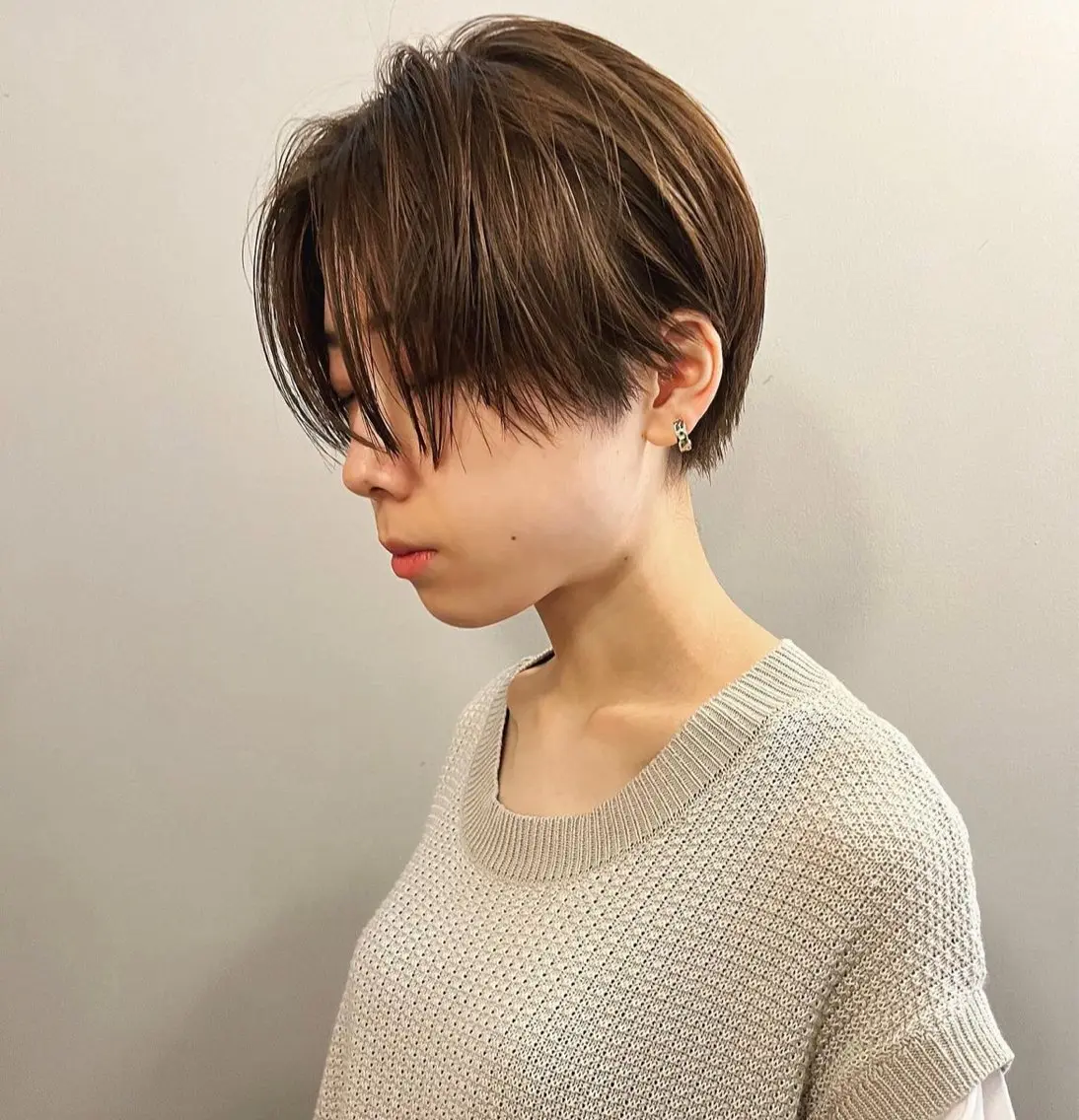 ショート ハンサムショート ショートヘア 渋谷/原宿/メンズ/ コヤマトモヤのヘアスタイル