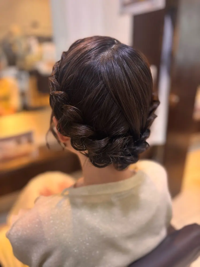 ショート ヘアアレンジ ボブ ヘア&メイク💄 TAIKIのヘアスタイル