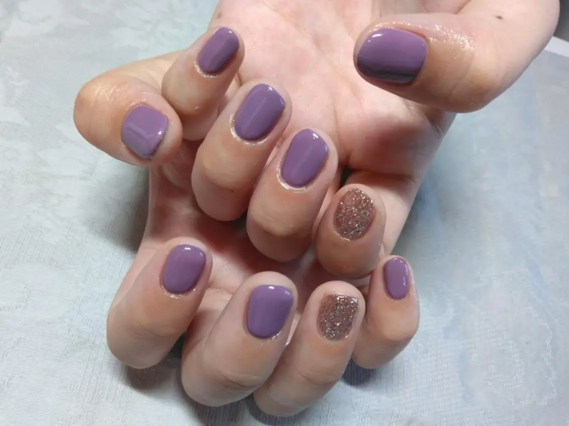 ネイル グラデーション ワンカラーネイル lylynail YUUKAのネイルデザイン