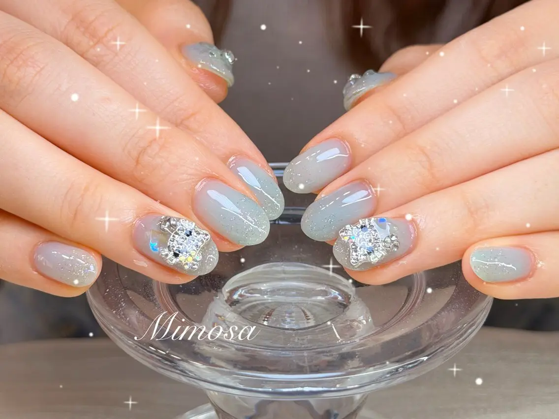 ネイル ハンドネイル 🫧Mimosa 吉祥寺のネイルデザイン