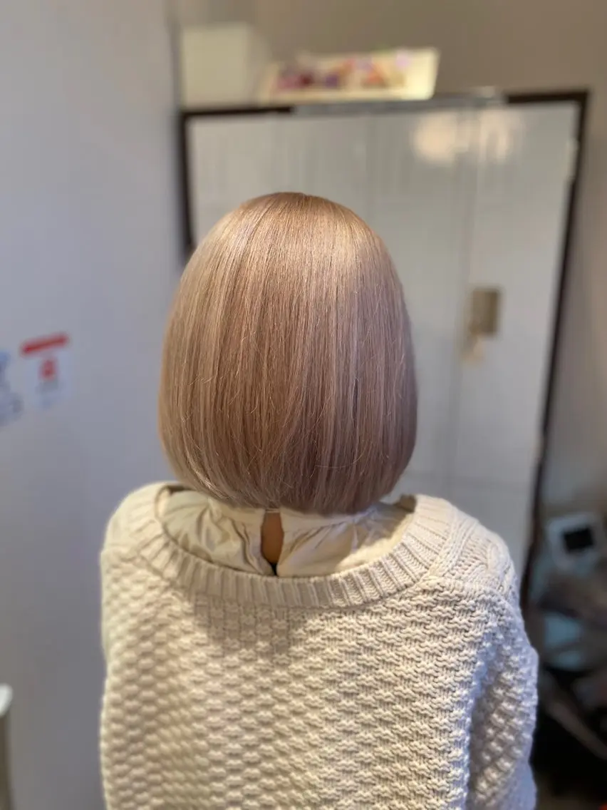 ミディアム hair&make amyusのヘアスタイル