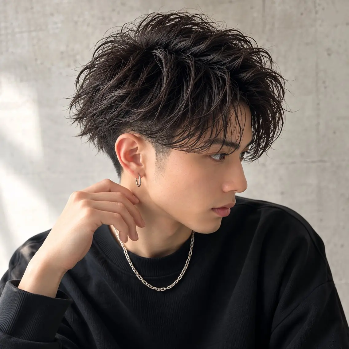 ショート カット トリートメント 髪質改善 石井良典のヘアスタイル