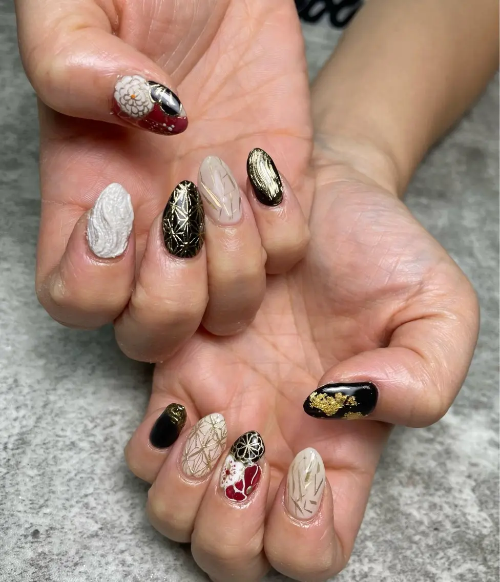 ネイル ハンドネイル RISA joie nailのネイルデザイン