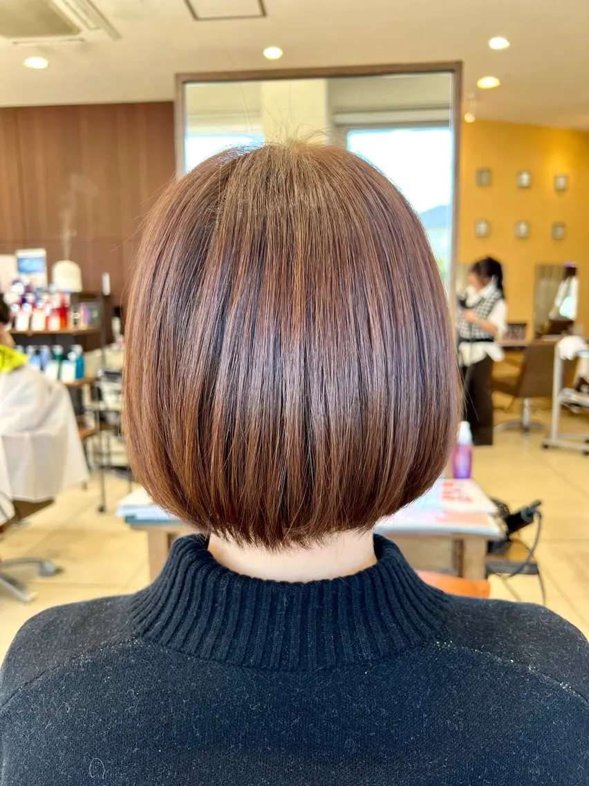 カラー ヘアカラー トリートメント 大柴 彩花のヘアスタイル