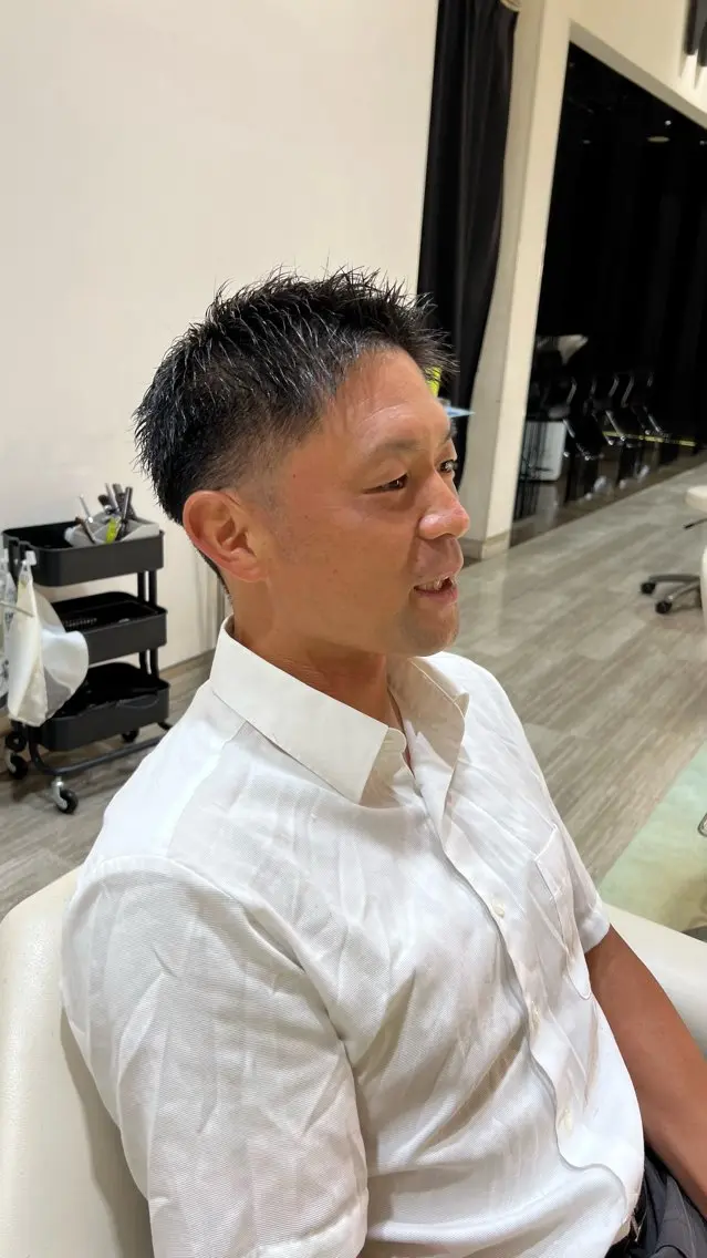 メンズ 近藤 羽南のヘアスタイル