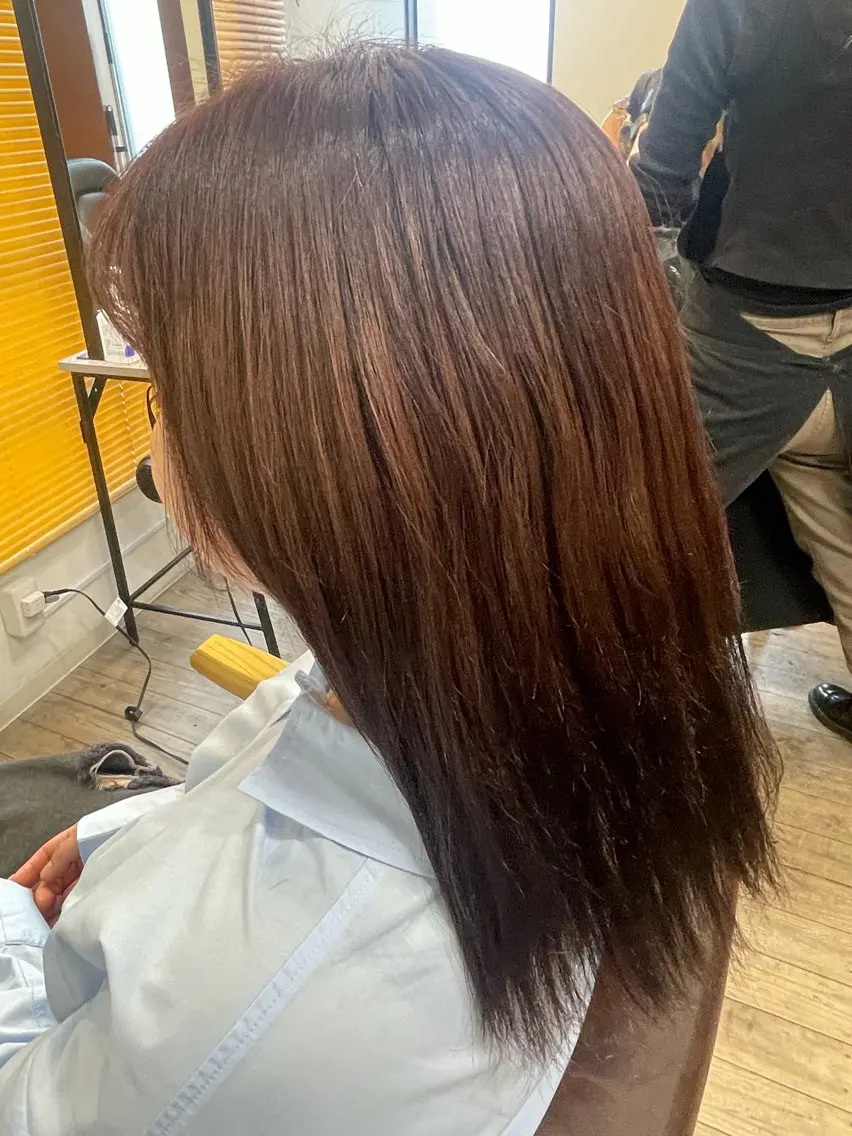 ミディアム 🦋春山 さとみ🦋のヘアスタイル