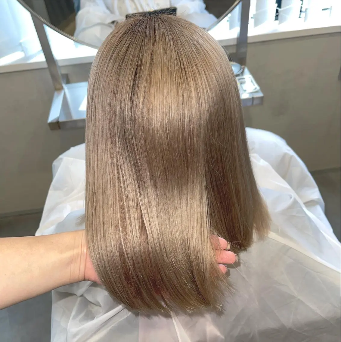 ショート カラー ベージュカラー ダブルカラー /まつ毛パーマ🎀のヘアスタイル