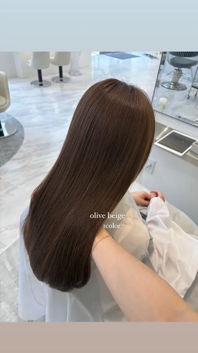 ロング カット ヘアカラー Parve Mix/ 平 奈果🎀のヘアスタイル