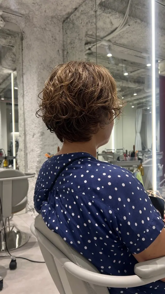 ショート パーマ ☆ HARUKA ☆のヘアスタイル