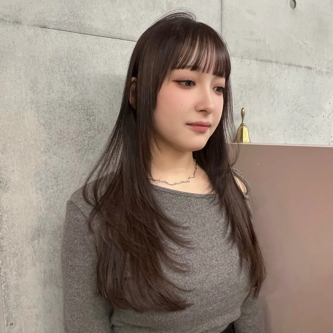 【👑新規人気No.1👑】似合わせカット＋艶ケアカラー＋うる艶TR🫧¥13,200の写真