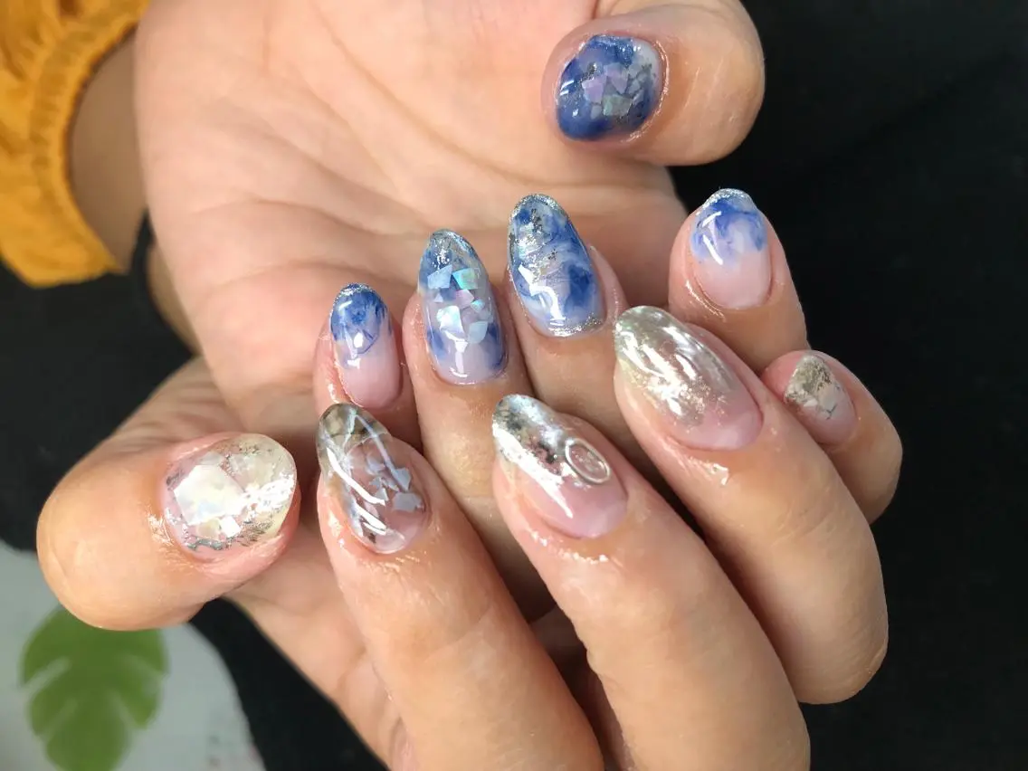 ネイル ハンドネイル Mana‪ ‪·͜· ❤︎‬のネイルデザイン