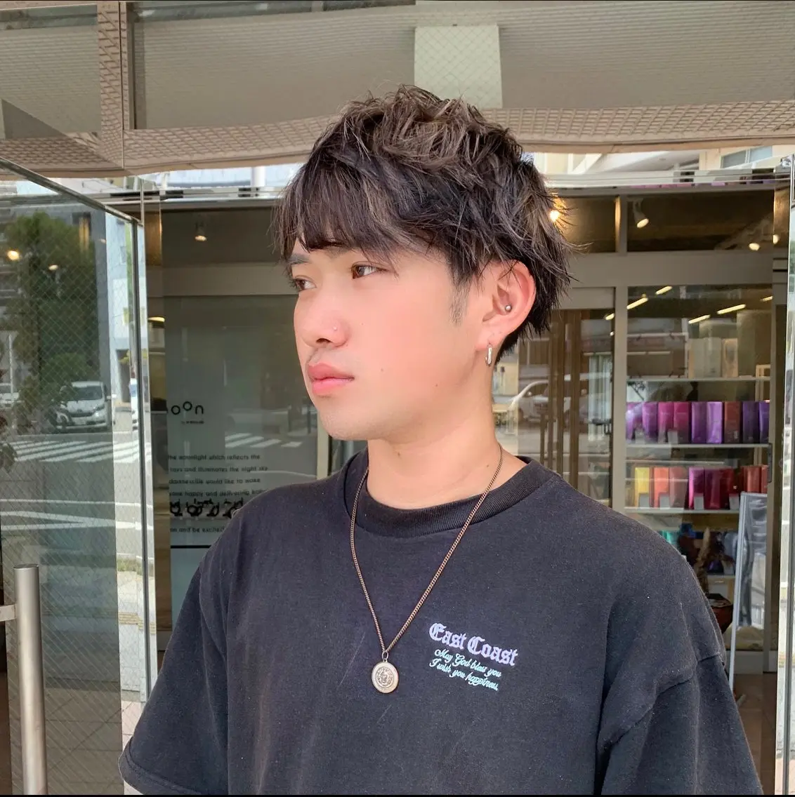 ショート メンズ カット ヘアカラー メンズ＆パーマ特化 takumiのヘアスタイル