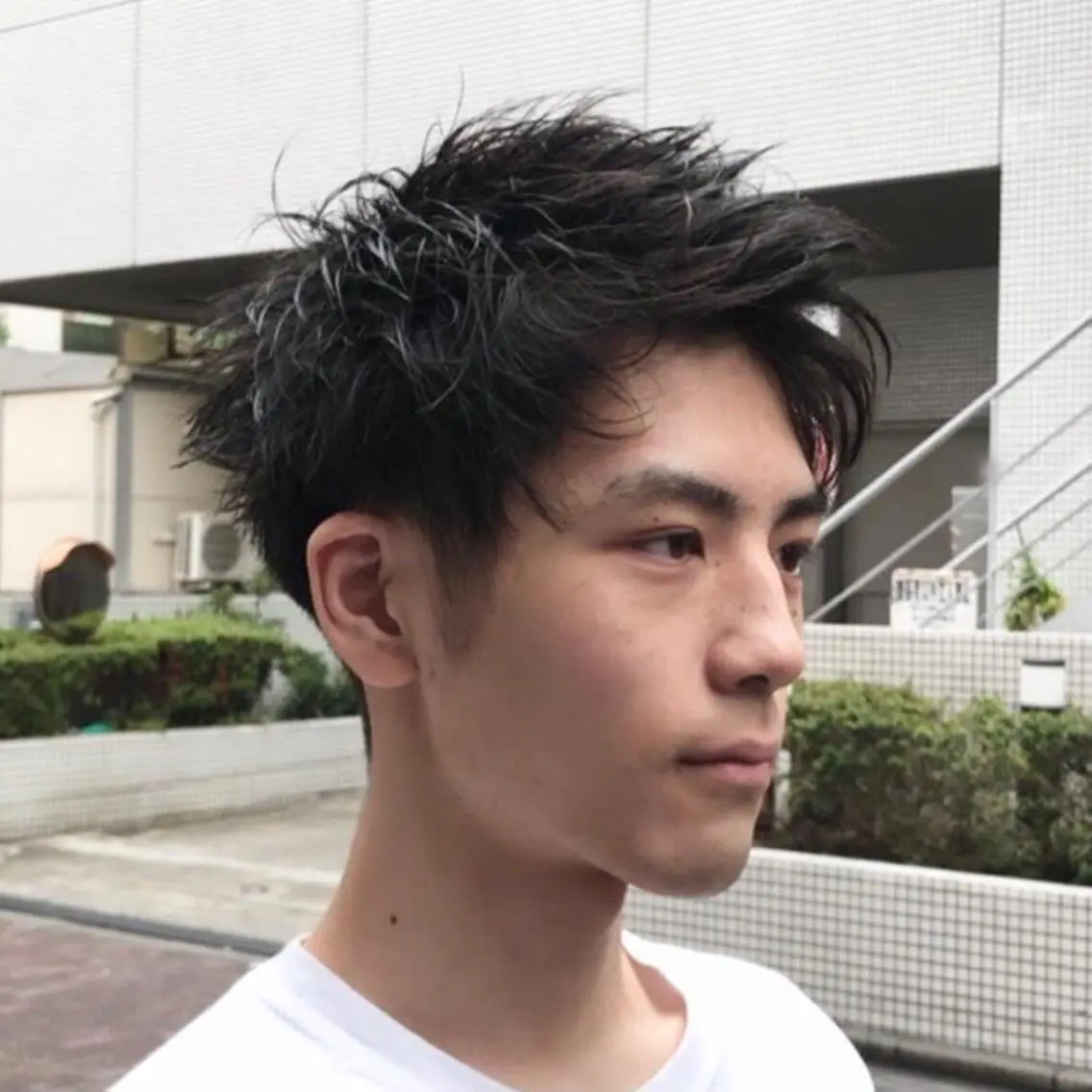 ショート メンズ ヒロ銀座 渡辺 紗菜のヘアスタイル