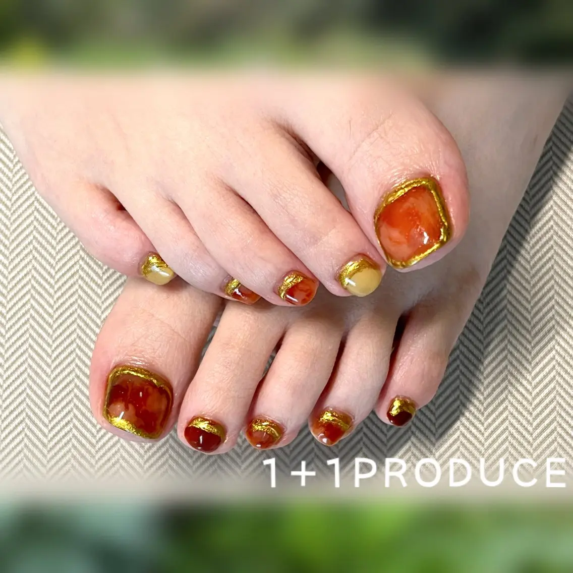 Foot アート・パーツ付け放題の写真