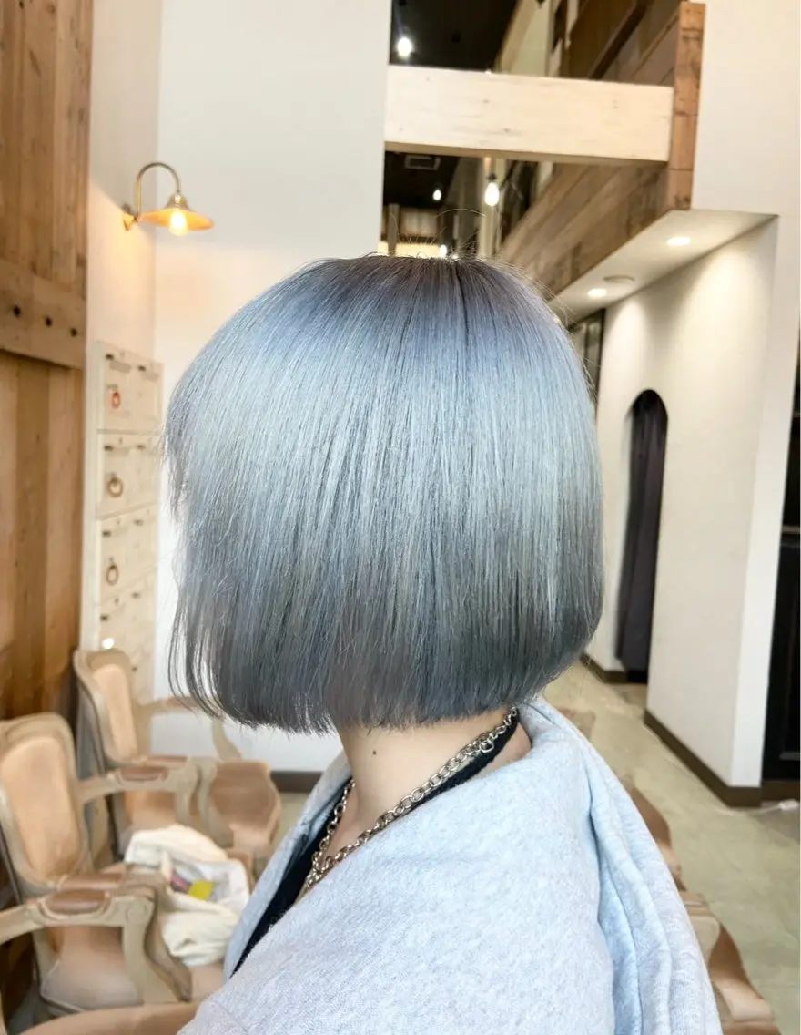 ショート カラー ブリーチ×ハイトーン 🔥小林達哉のヘアスタイル