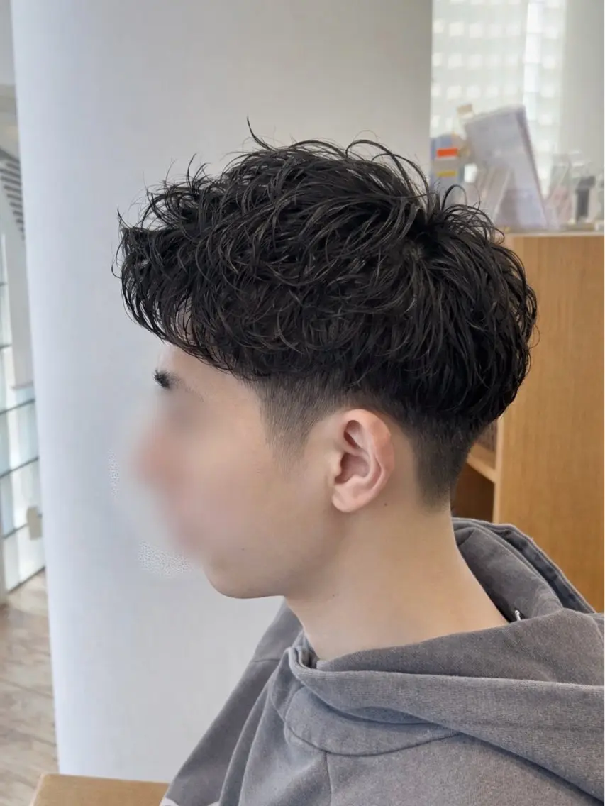 ショート パーマ メンズ メンズパーマ ショートヘア Koki/ メンズヘア特化のヘアスタイル