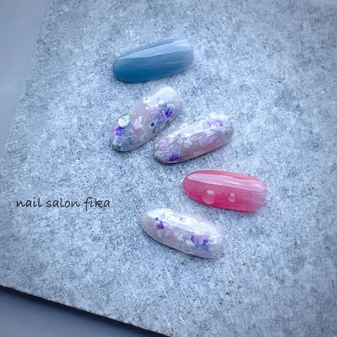 ネイル 夏ネイル nail salon fikaのネイルデザイン