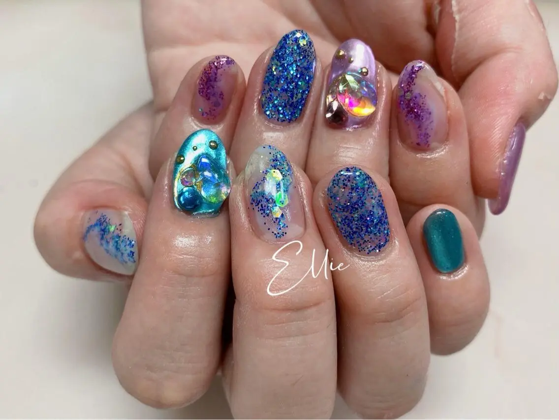 ネイル ハンドネイル ハンドケア 閨匠ビューティサロン 新橋店♡Ellieのネイルデザイン