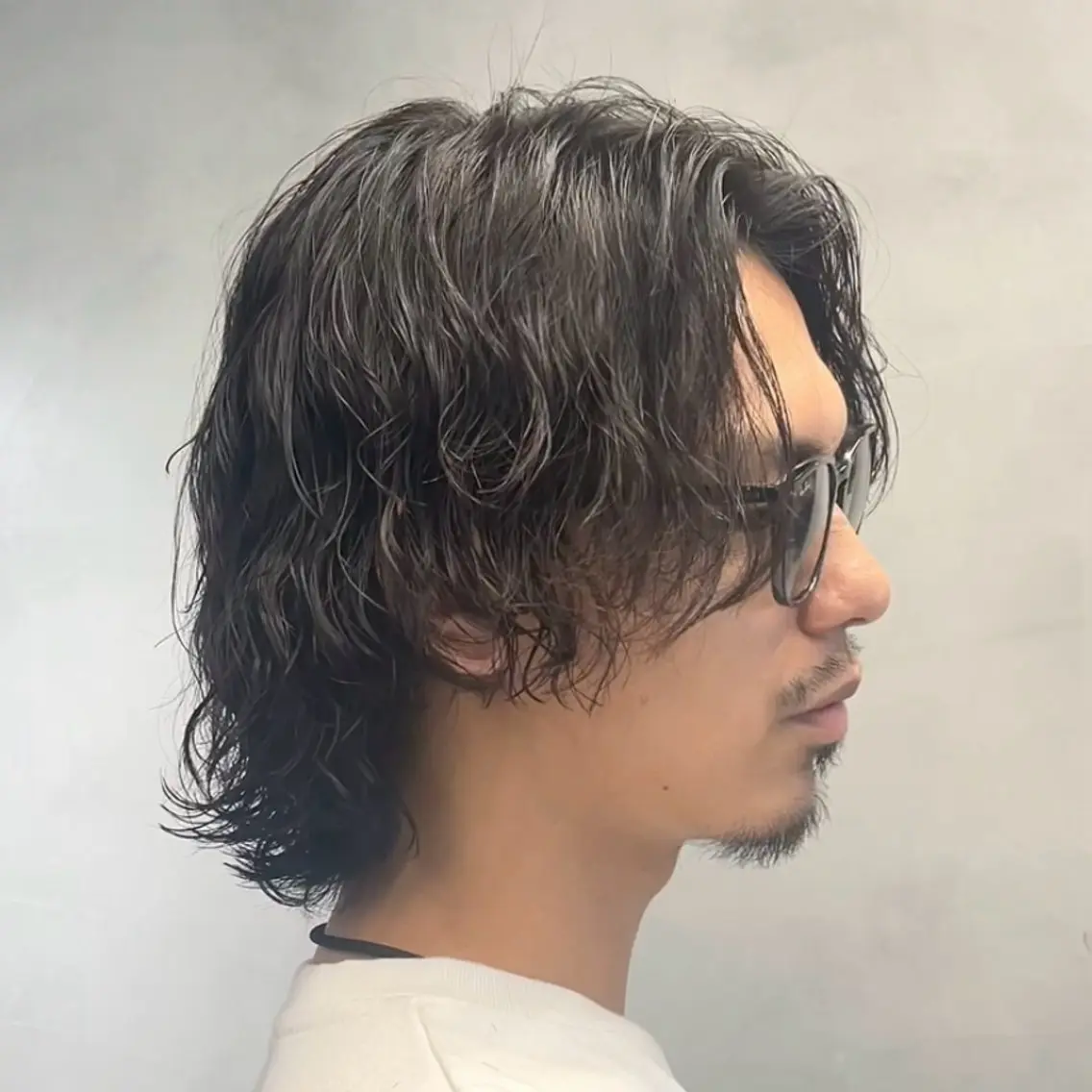 ロング パーマ ヘアアレンジ メンズ fifth 石川 凪のヘアスタイル