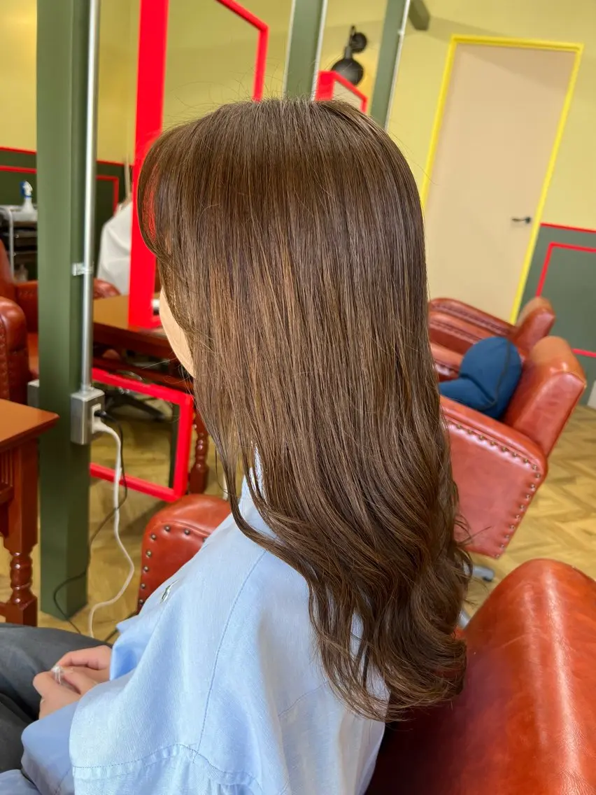 ロング カラー cure k  / 阿部まちこのヘアスタイル