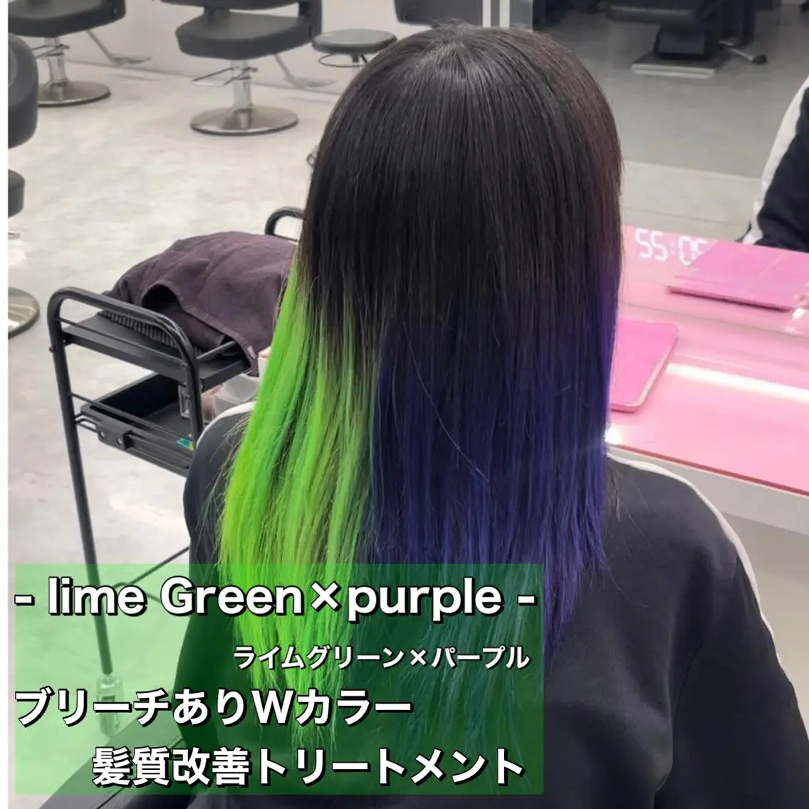 セミロング カラー ボブカットモデル 募集中　ukaのヘアスタイル