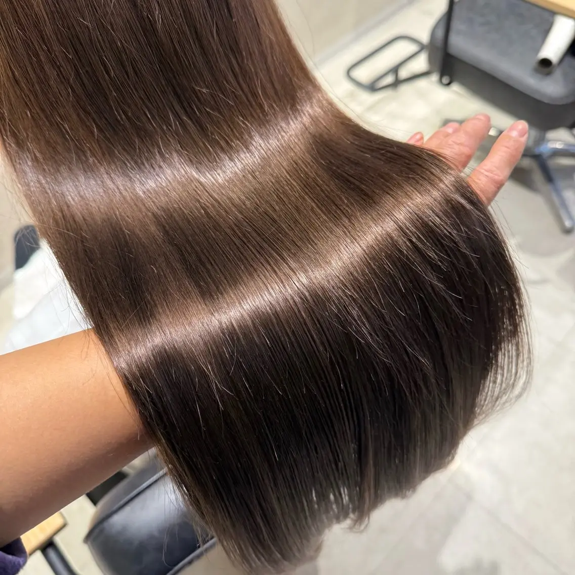 🫧 【平日限定🎈】 Color+髪質改善トリートメント(ハイレベル)🫧の写真