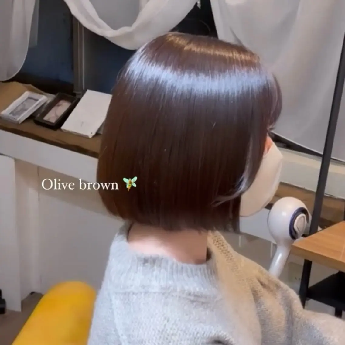 ミディアム カラー Aoi 🎀 Ly hairのヘアスタイル