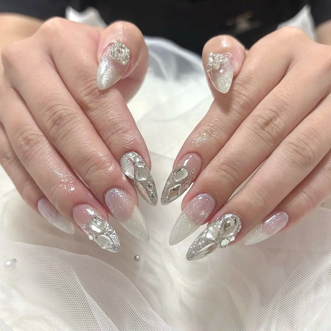 ネイル マグネットネイル ハンドネイル Ange nailのネイルデザイン