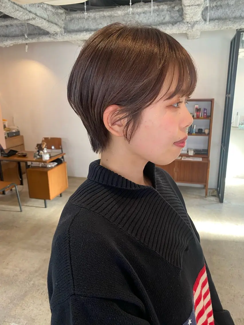 ショート カラー Hayashi Shioriのヘアスタイル