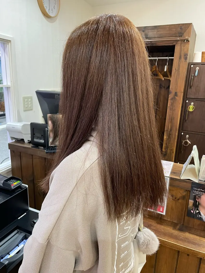 💎超お得!!💎透明感カラー+髪質改善トリートメント💁♀️✨️の写真