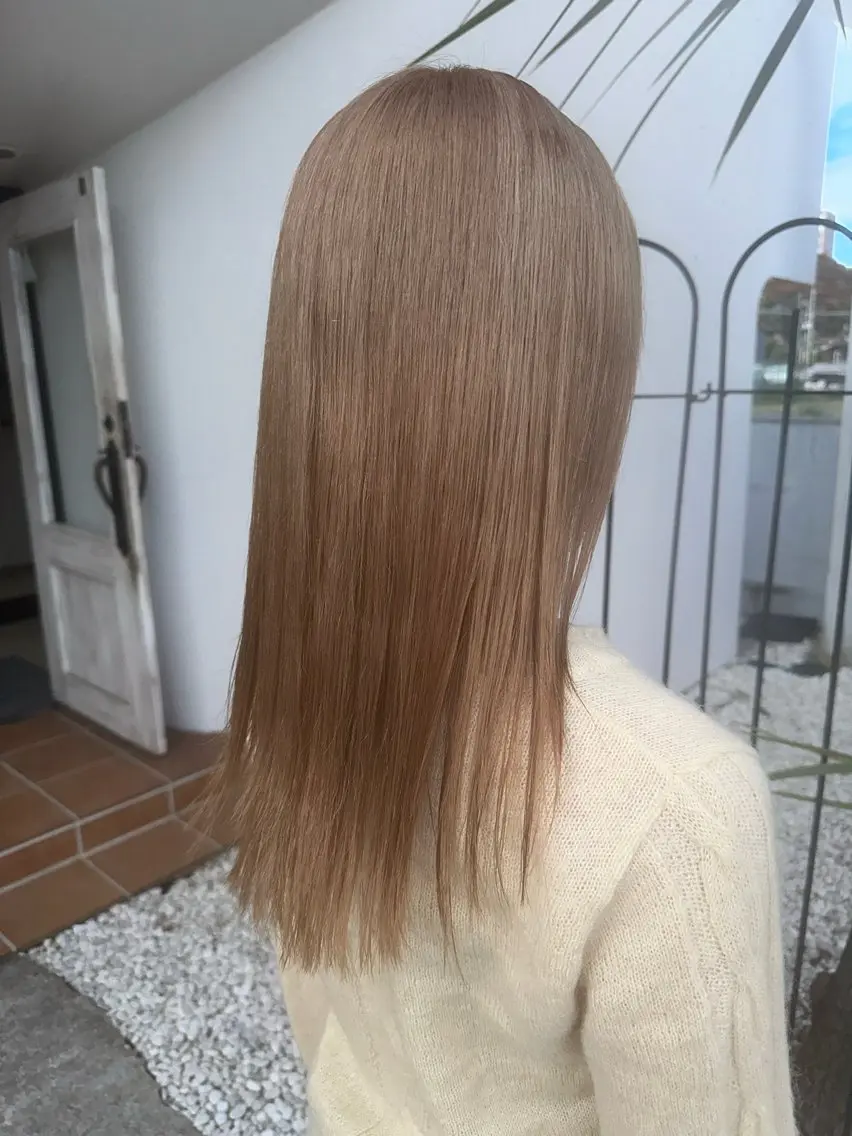 ロング ヘアカラー 中島 大聖のヘアスタイル