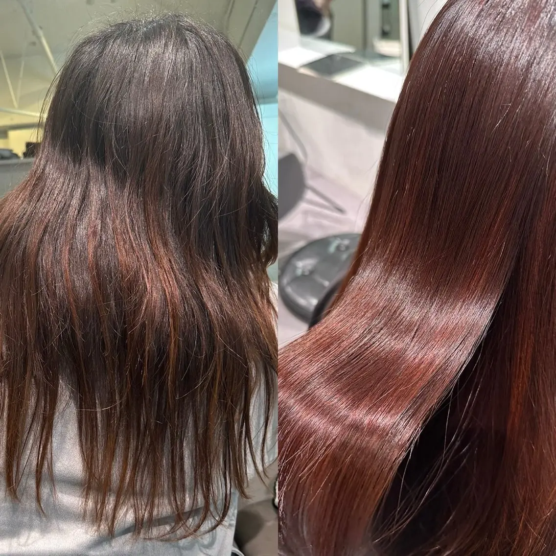 ✨期間限定✨髪質改善ストレートの写真
