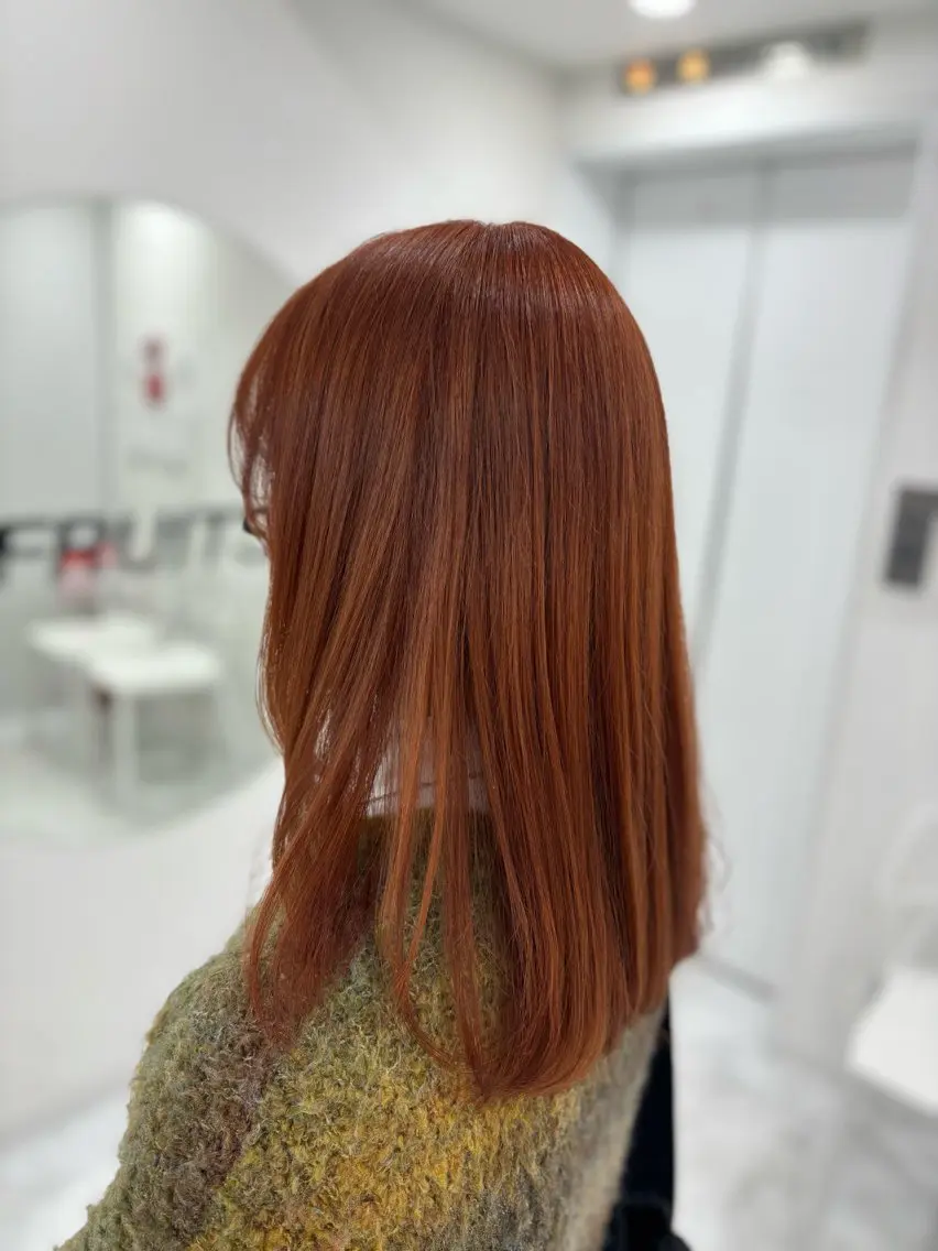 セミロング カラー ヘアアレンジ ヘアカラー トリートメント ヘアセット 透明感💕今っぽ似合 わせ𝐍𝐨. 𝟏のヘアスタイル