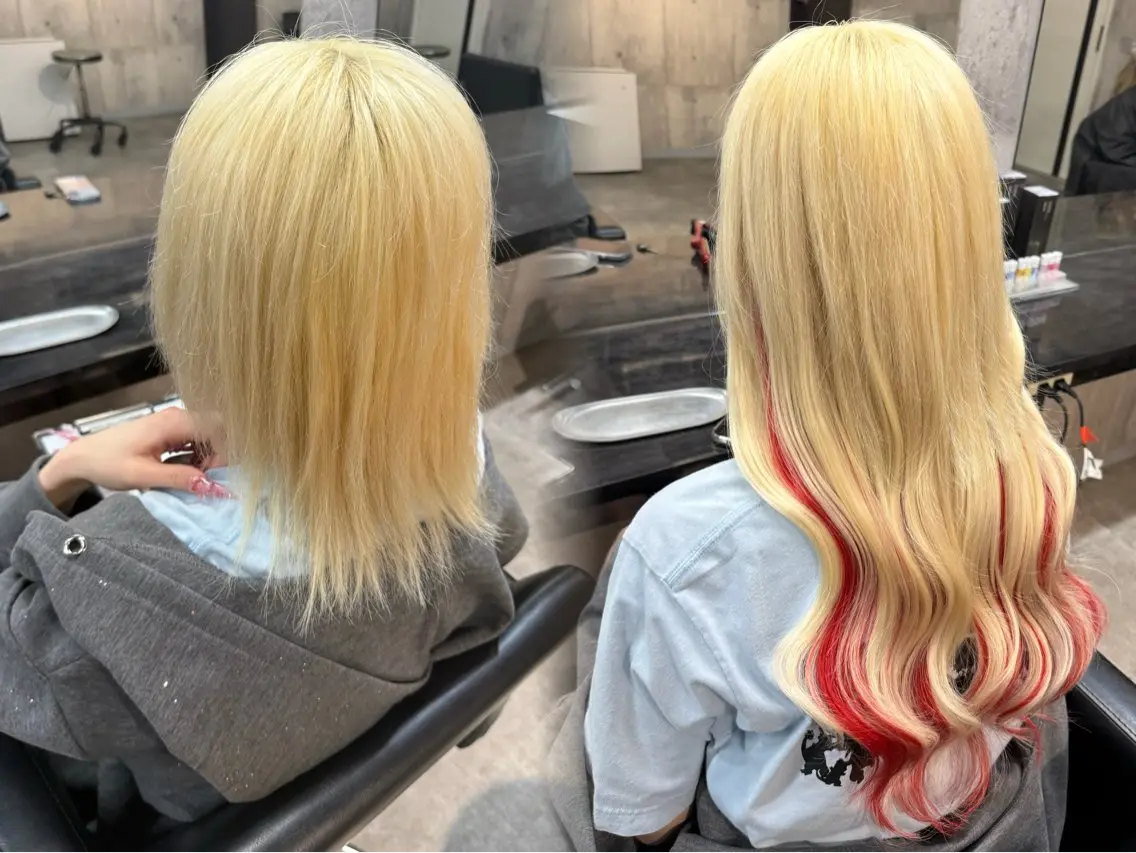 ロング エクステ NANOHA エクステ・ヘアセットのヘアスタイル