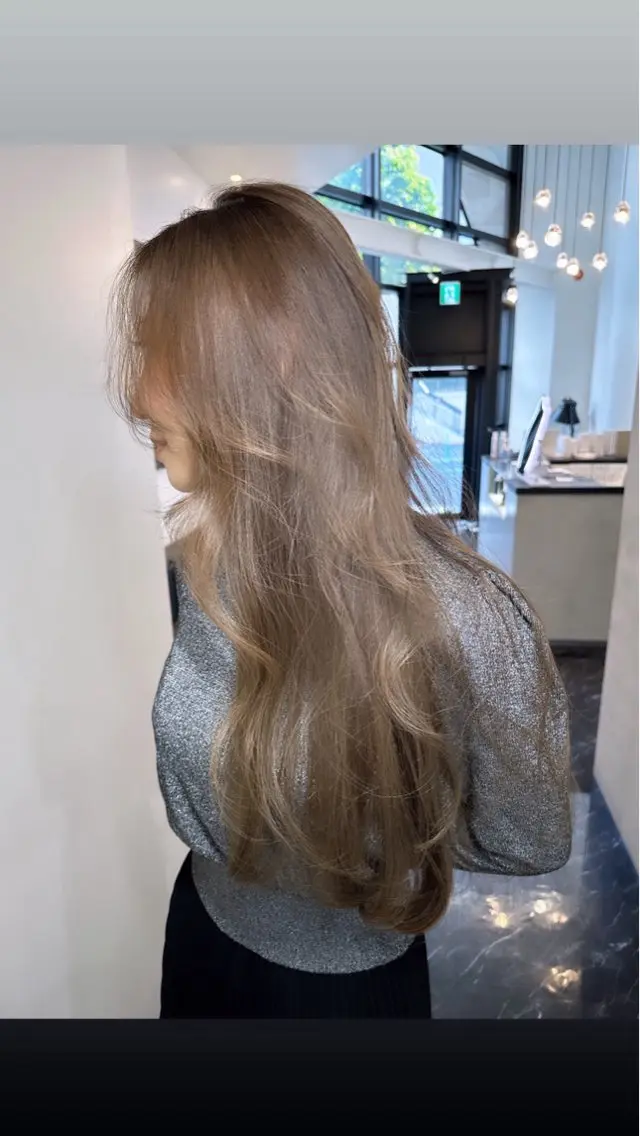 ロング カラー トリートメント 🍀美髪クリエイター 味田 雅宏🍀のヘアスタイル