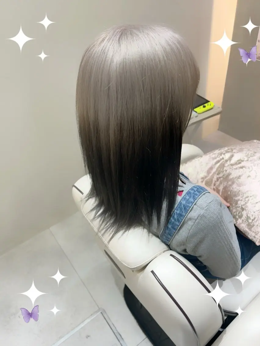 ミディアム カラー ヘアカラー トリートメント 新宿駅近♡個室 ♡関口三都季🌜のヘアスタイル
