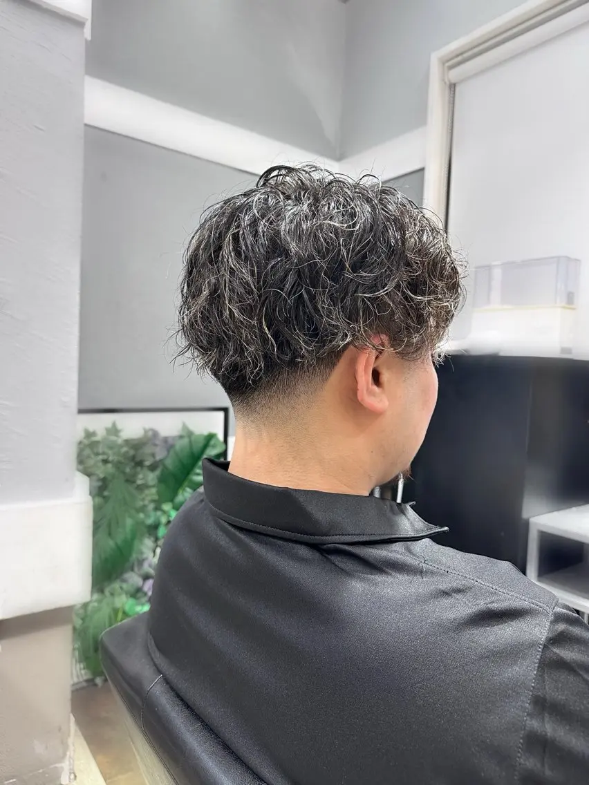 ショート メンズ カット パーマ 【Gisel】 Asakiのヘアスタイル