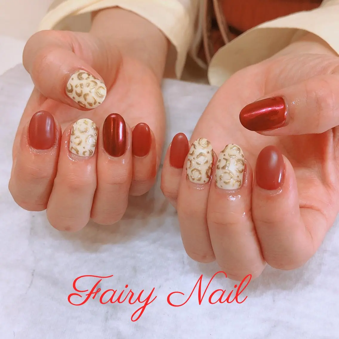 ネイル アニマル柄 Fairy nailのネイルデザイン