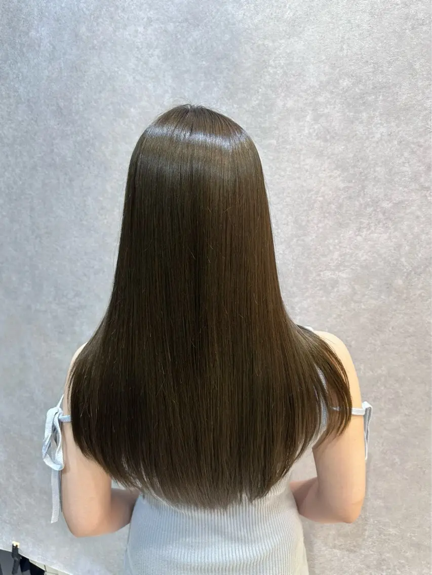【ナチュラルお洒落】うるツヤワンカラー+3stepリンケージトリートメント(平日18時以降限定💫)の写真