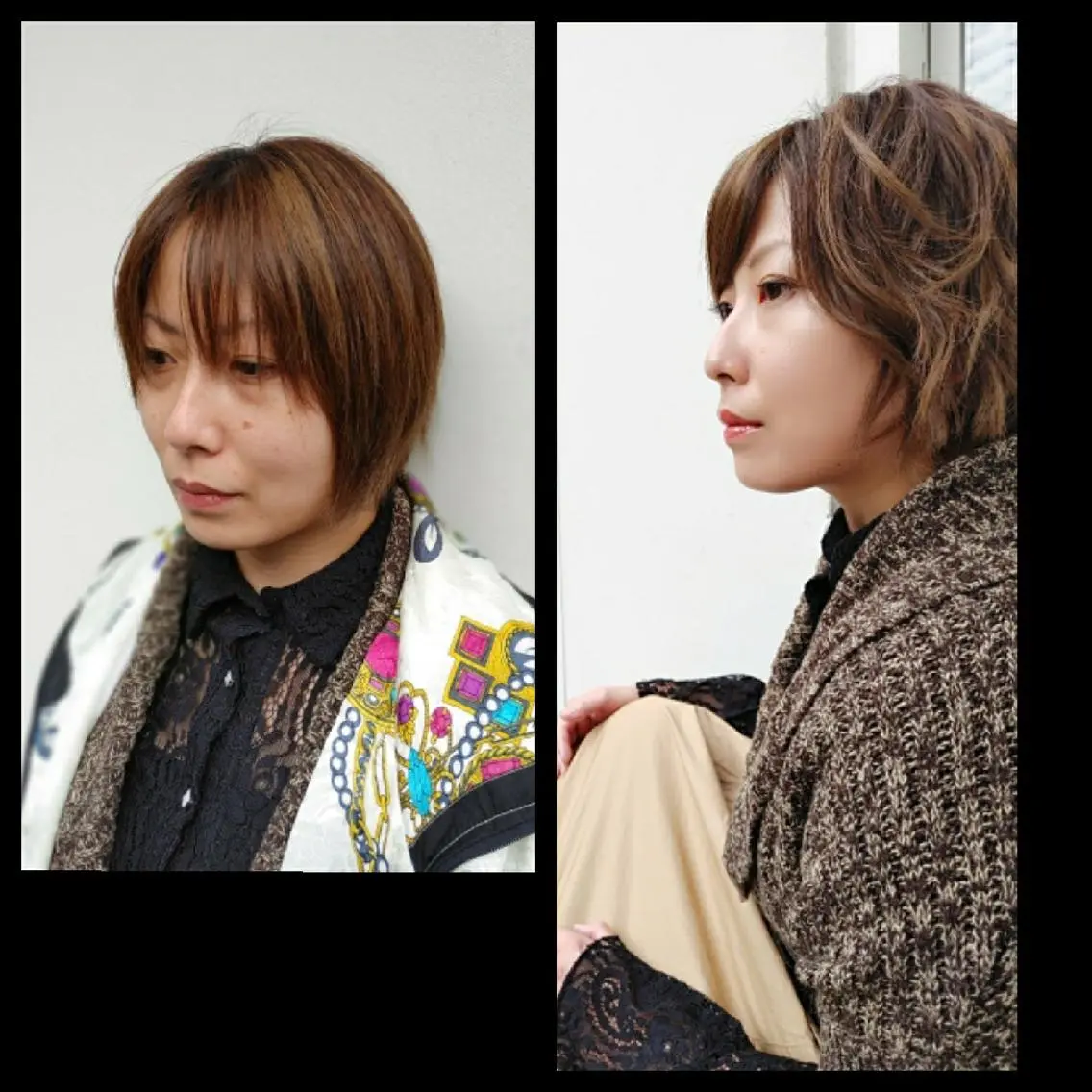 ミディアム ヘアアレンジ HORI 　tのヘアスタイル