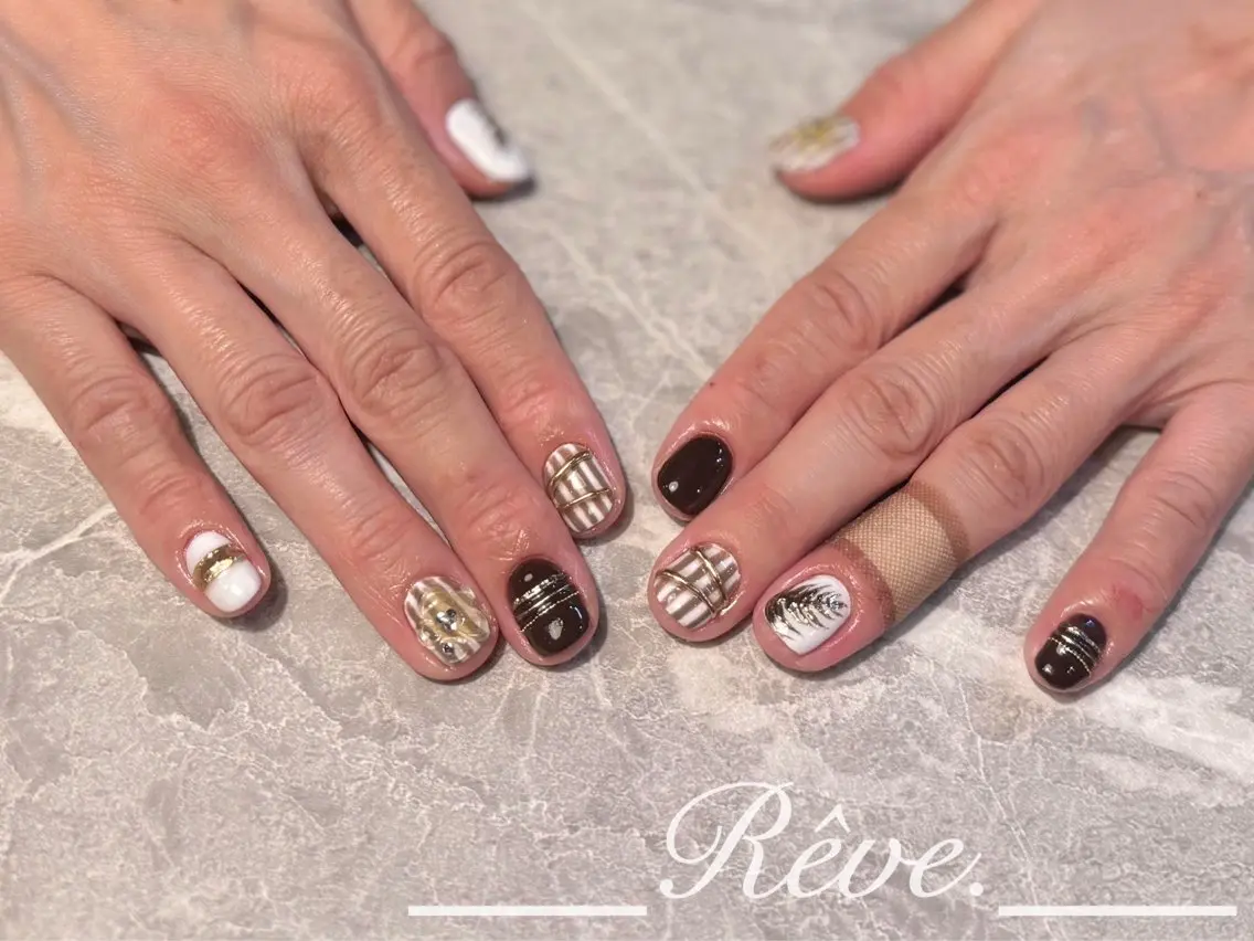 ネイル Reve. 黒澤のネイルデザイン