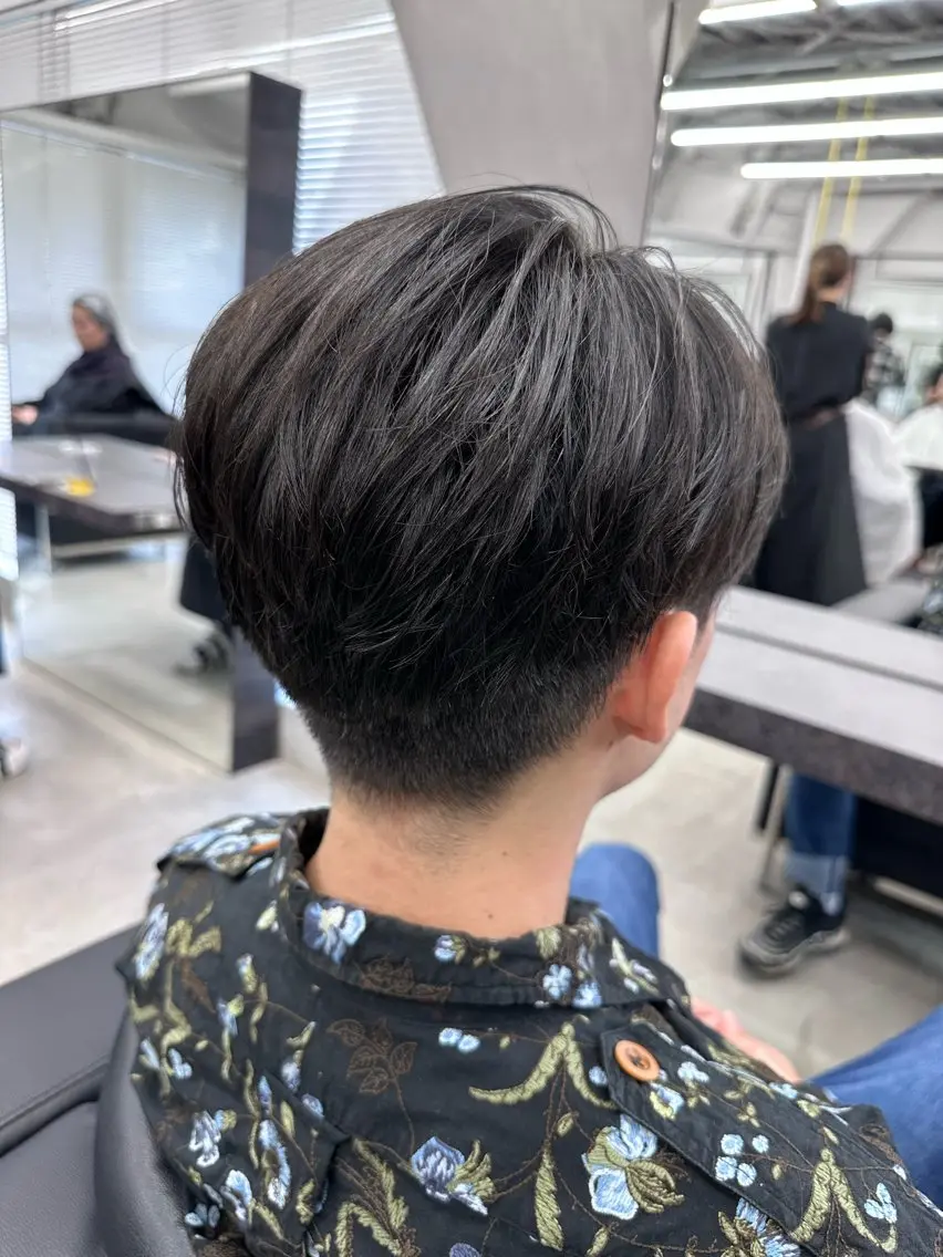 メンズカット × ヘッドスパの写真